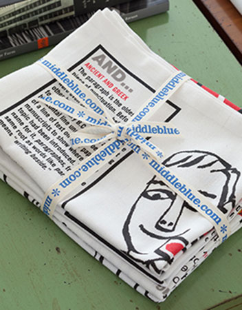 Set of Four Dish Towels